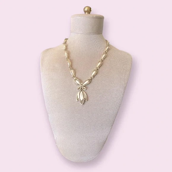 Mid century tulip necklace - Picture 2 of 2